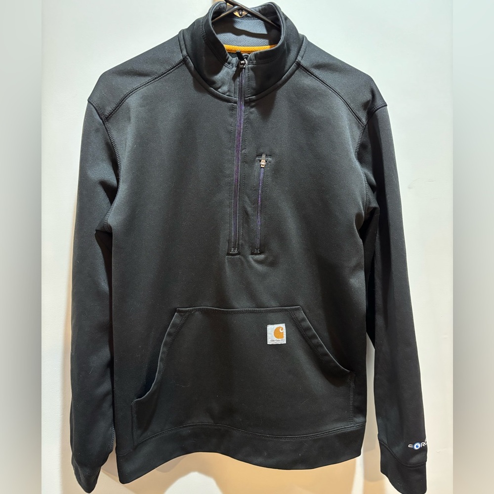 Carhartt Heather Gray Quarter-Zip Pullover - Picture 8 of 15
